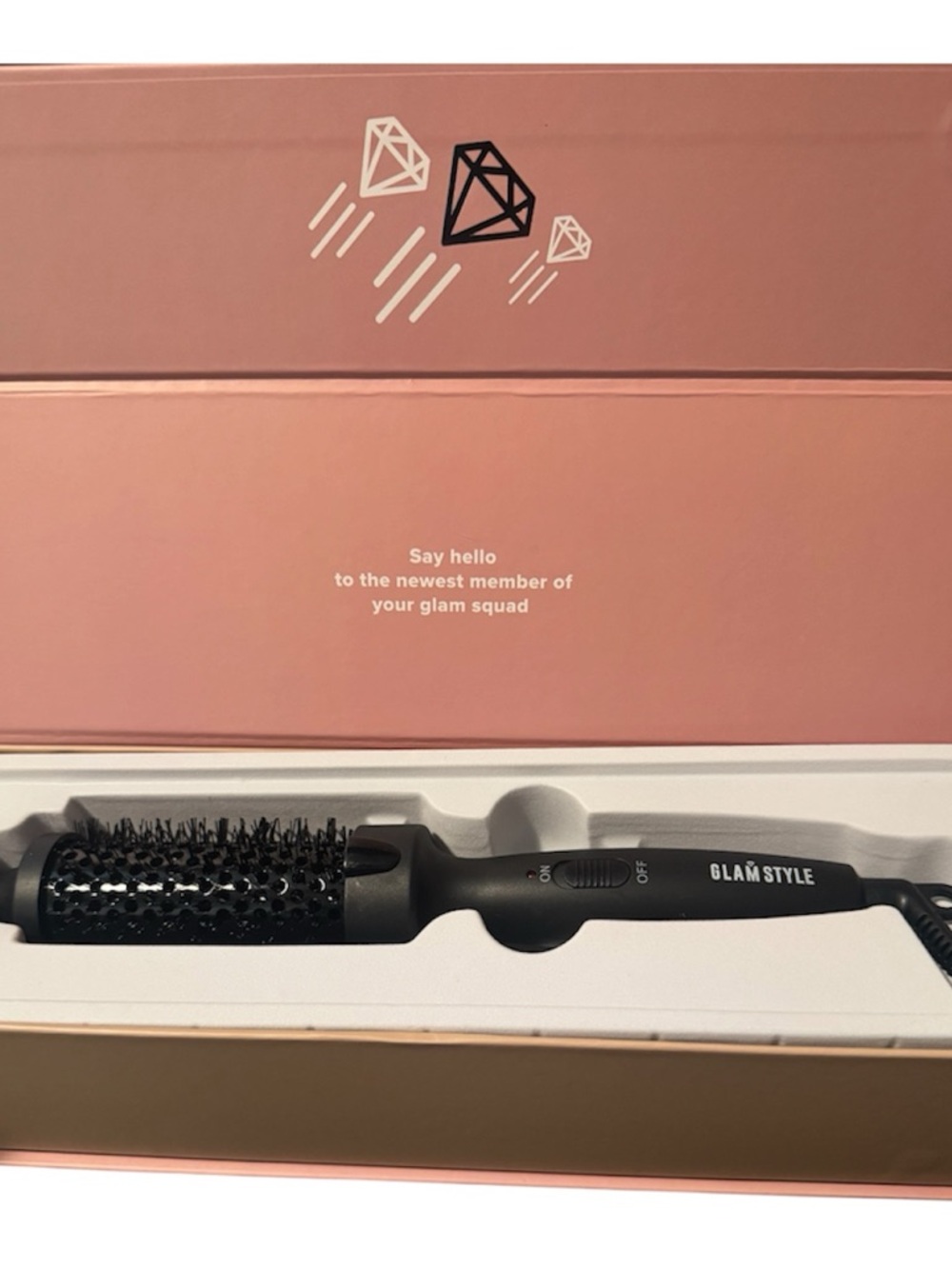 Vionic Round Hot Styling Brush - Black New!